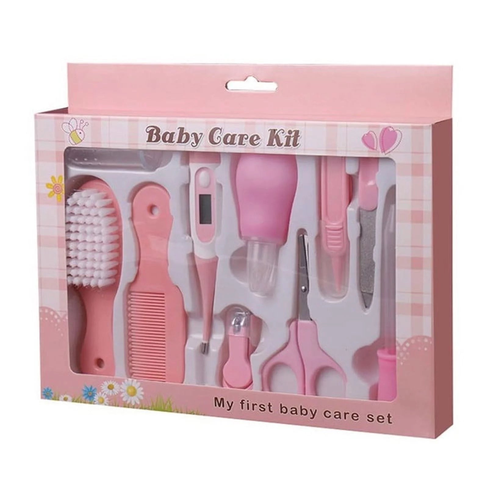 10Pcs Portable Newborn Baby Tool Kits Baby Health Care Set Kids Grooming Kit