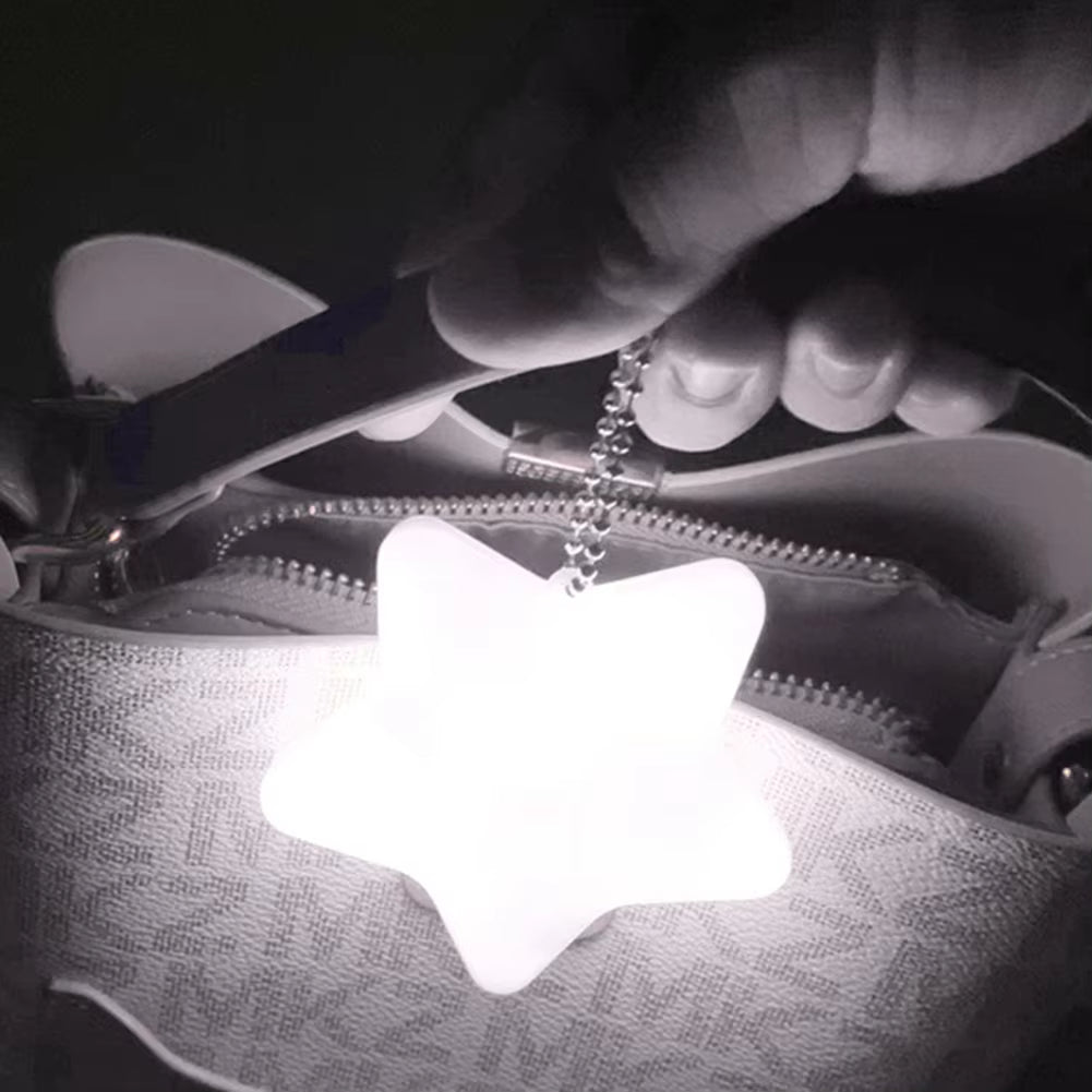 1/2/3PCS Purse Heart LED Light Handbag Lamp Automatic Motion Activated Purse Heart Shaped Light for Women Bah Purse Charm