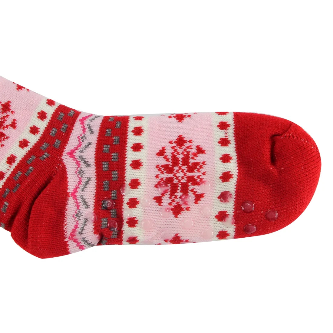 1Pair Women Men Christmas Slipper Socks Fuzzy Thermal Bed Sherpa Slipper Socks Fleece US 5-11 Christmas Socks