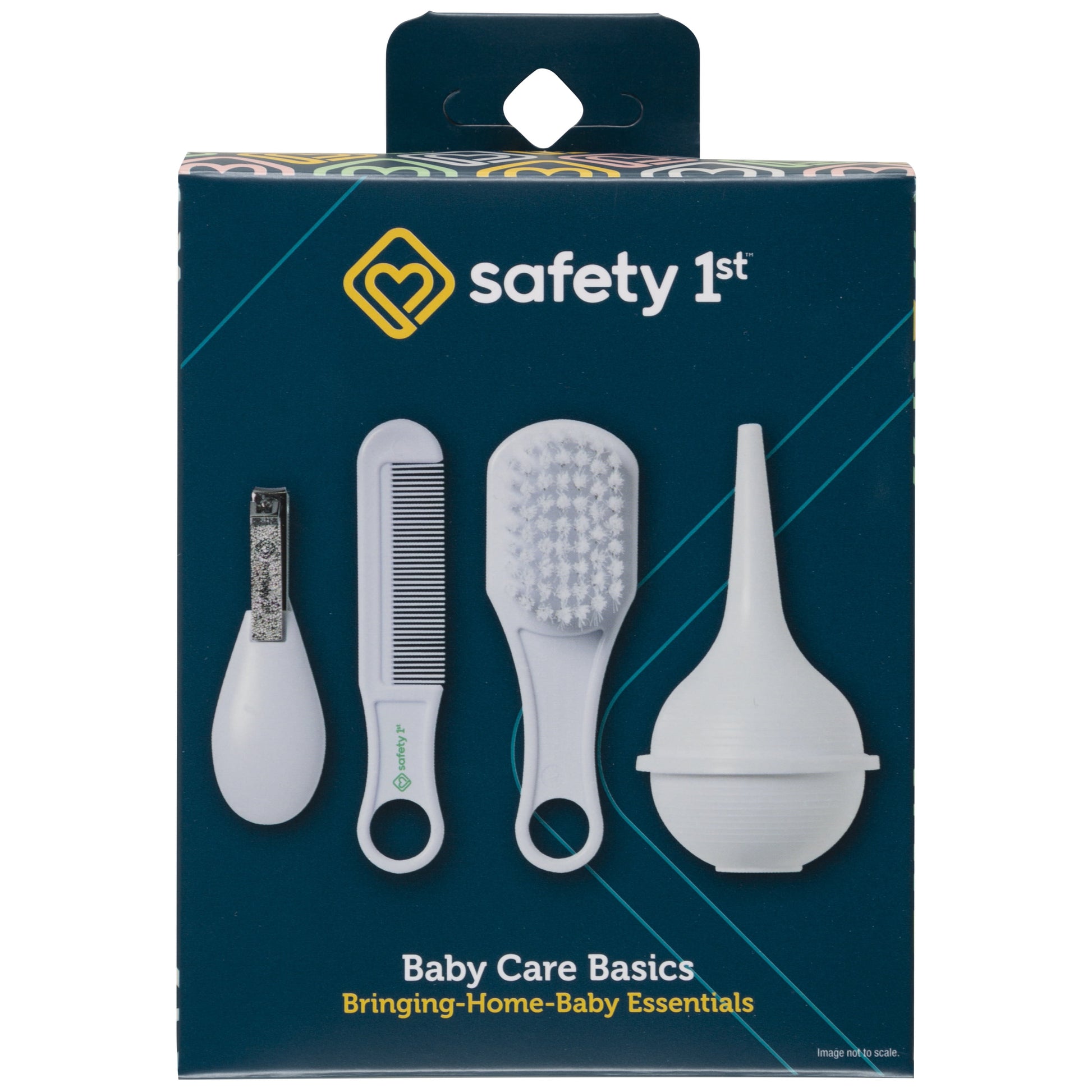 Baby Care Basics 4 Piece Infant Essentials Set, White