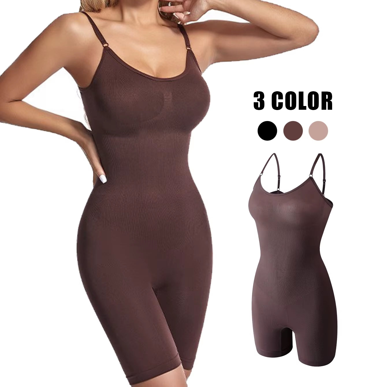 Shapewear Stree Jumpsuit Women Tummy Control Full Body Shaper Bodysuit Reducing and Shaping Girdles